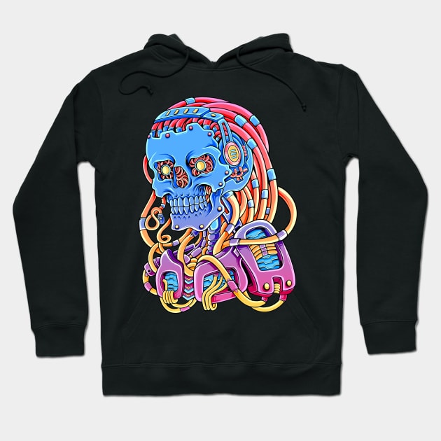 Cyber Soldier Hoodie by Efexampink